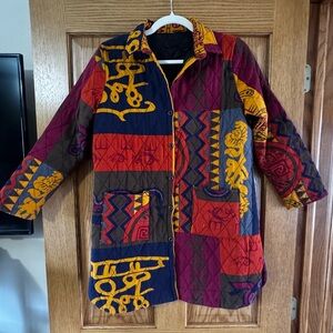 Patchwork Quilted/Kantha Jacket - Multicolor